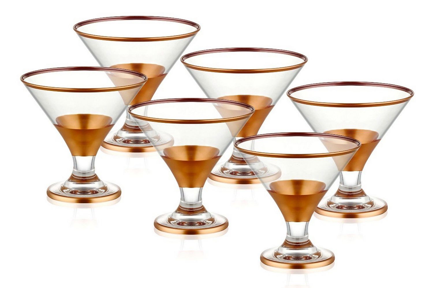 Glass setti 6-pak - Rosékulta - Kotitalous - Tarjoilu & kattaus - Juomalasit