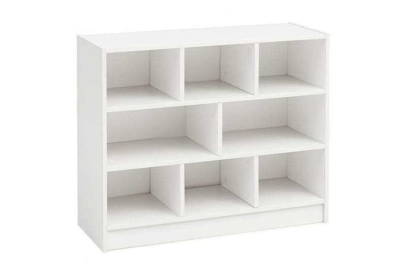 Kirjahylly Wohnling Lastulevyä, 8 säilytyshyllyä, undefined