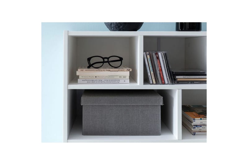 Kirjahylly Wohnling Lastulevyä, 8 säilytyshyllyä - Kotitalous - Tarjoilu & kattaus - Kannut & karahvit - Lasipullo