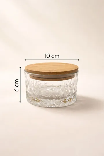 Säilytyslaatikosto (6 osaa) Opviq Cleo-hylly (10 x 10 x 6 cm) läpinäkyvä - Läpinäkyvä - Kotitalous - Tarjoilu & kattaus - Kannut & karahvit - Lasipullo