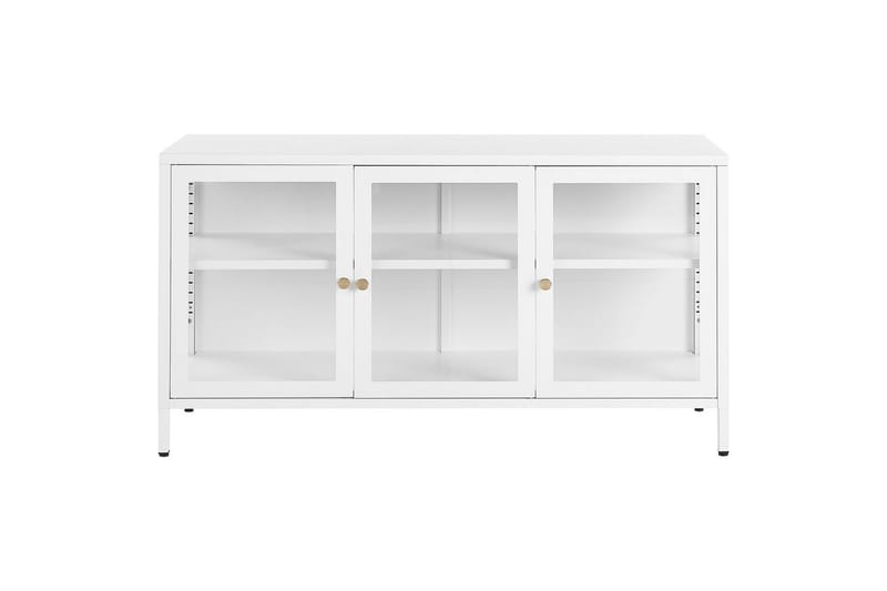 Vitriinikaappi LED-valolla Newport Valkoinen - Valkoinen - Kotitalous - Tarjoilu & kattaus - Kannut & karahvit - Lasipullo