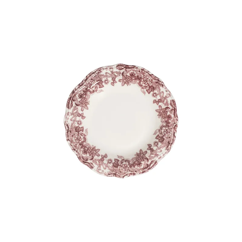 astiasto (24 osaa) Opviq Antigue Fulya 24 (32 x 36 x 41 cm) Valkoinen tummanviininpunainen - Valkoinen ja tumma viininpunainen - Kotitalous - Tarjoilu & kattaus - Astiasto