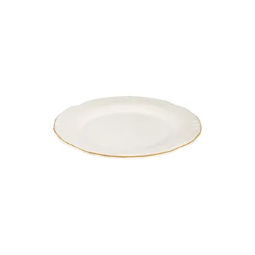 astiasto (53 osaa) Opviq Altin Yaldiz Tiffany 53 (53 x 33 x 36 cm) valkokulta - Valkoinen/kulta - Kotitalous - Tarjoilu & kattaus - Astiasto