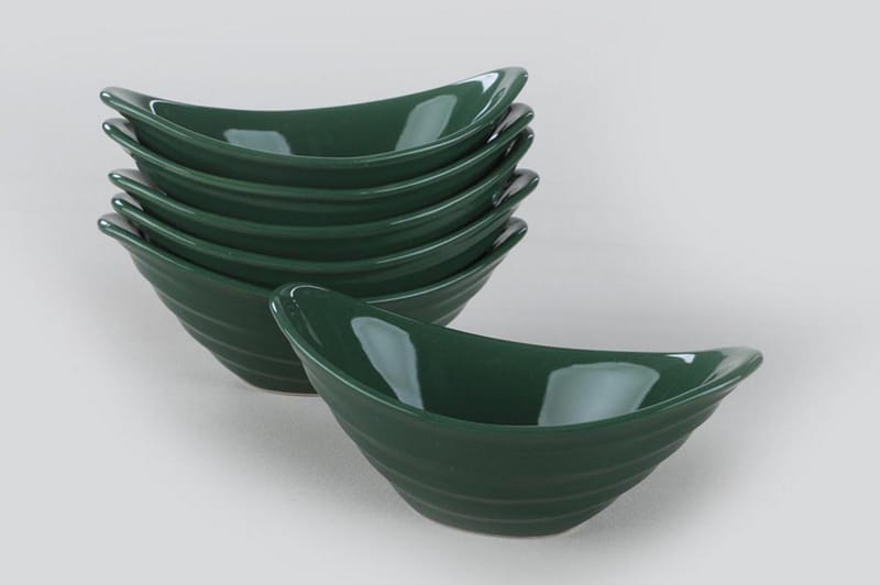 Kulhosetti 6-pak - Vihreä - Kotitalous - Tarjoilu & kattaus - Astiasto