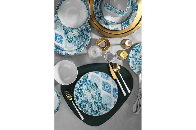 Laustassetti 24-pak - Monivärinen - Kotitalous - Tarjoilu & kattaus - Astiasto