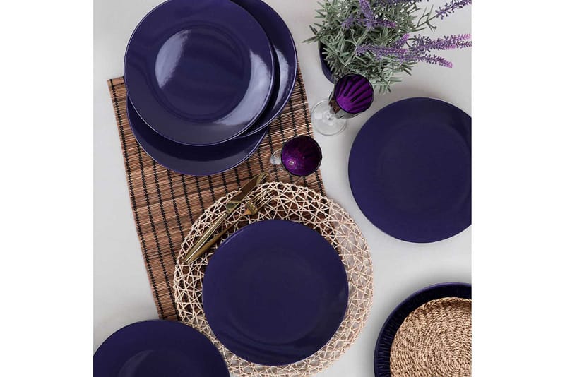 Laustassetti 6-pak, Violetti