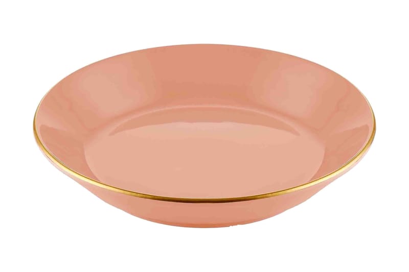 Lautassetti 6-pak, Lohenpunainen