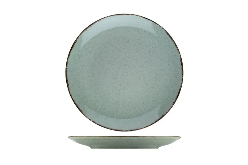 Lautassetti Adine 24 osaa - Posliini / vihreä - Kotitalous - Tarjoilu & kattaus - Astiasto