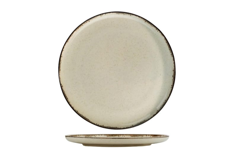 Lautassetti Adine 24 osaa - Posliini/ruskea - Kotitalous - Tarjoilu & kattaus - Astiasto