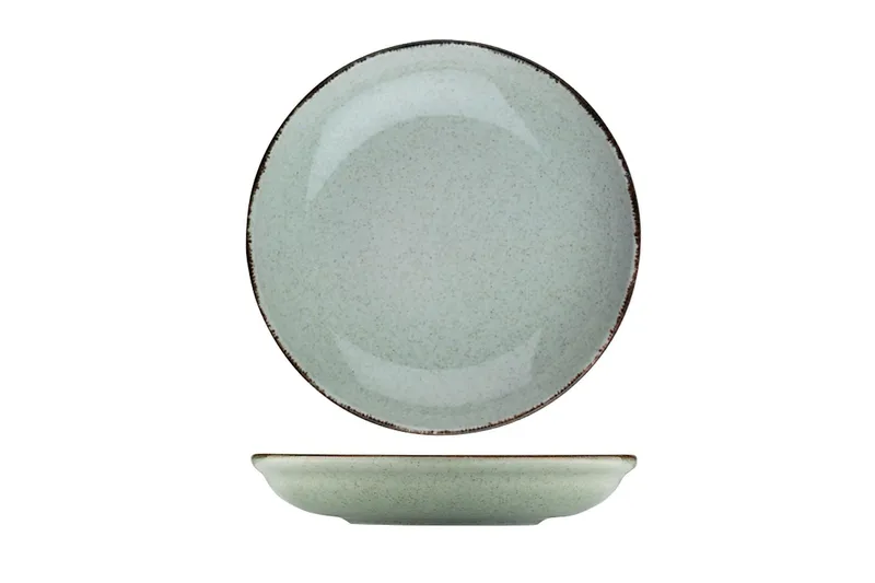 Lautassetti Adine 24 osaa - Posliini / vihreä - Kotitalous - Tarjoilu & kattaus - Astiasto