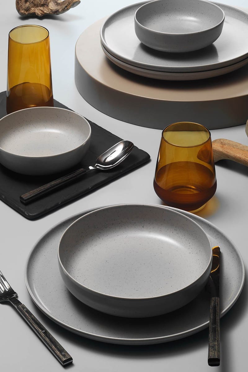Dinner Set (12 Pieces) Hermia - Kotitalous - Tarjoilu & kattaus - Astiasto - Lautassetti