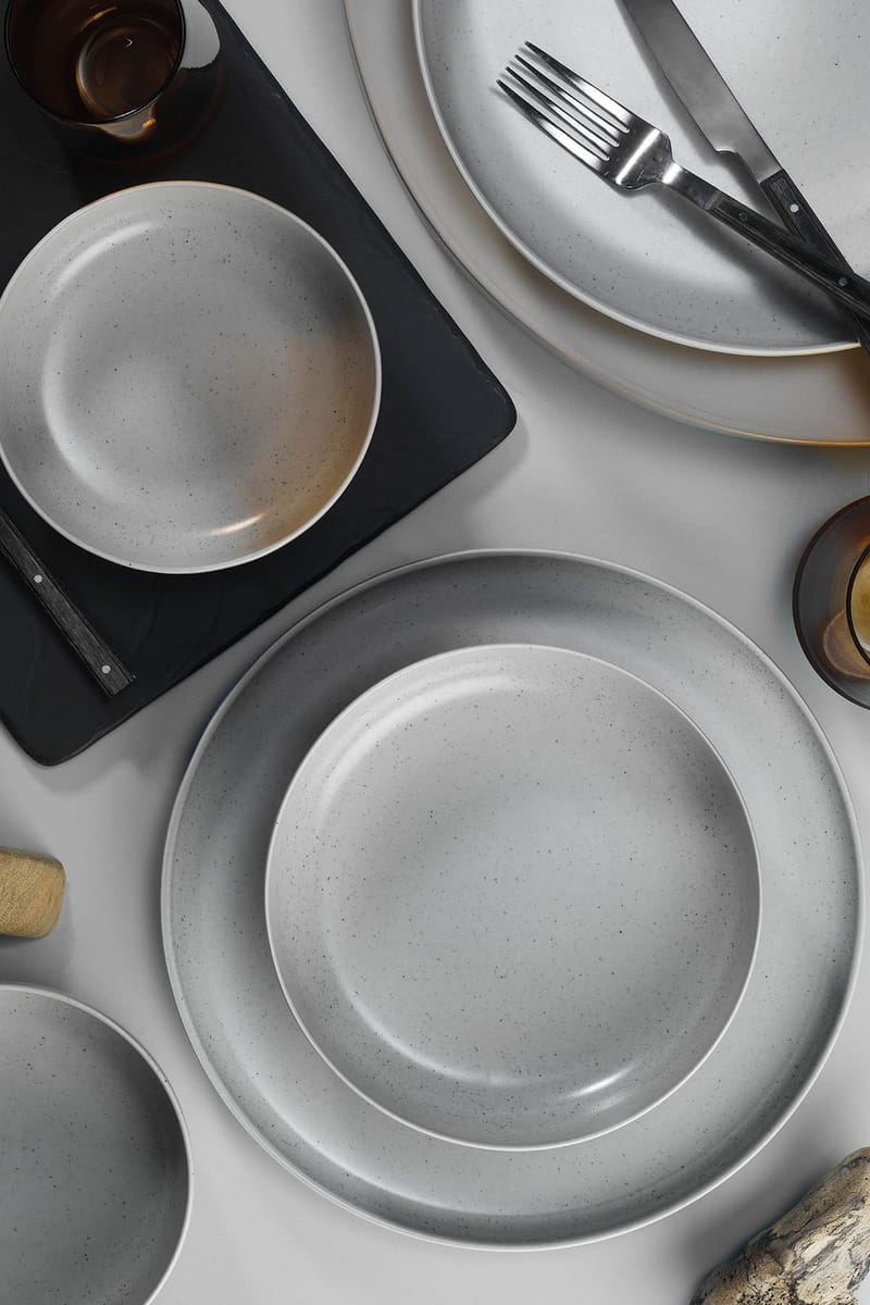 Dinner Set (12 Pieces) Hermia - Kotitalous - Tarjoilu & kattaus - Astiasto - Lautassetti