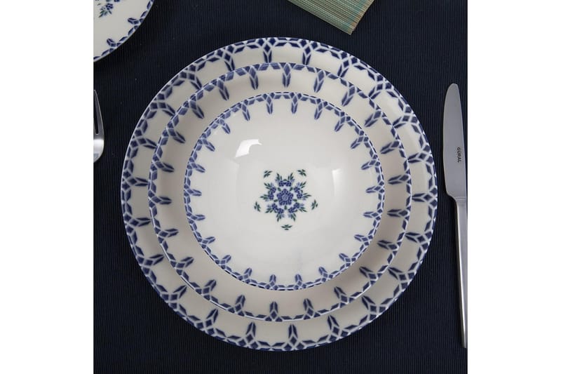 Lautassetti Subatan 24 osaa - Posliini/Valkoinen - Kotitalous - Tarjoilu & kattaus - Astiasto