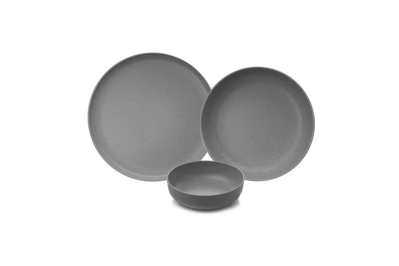 Ruokailuvälinesetti (12 osaa) Athodna Antrasiitti - Antrasiitti - Kotitalous - Tarjoilu & kattaus - Astiasto