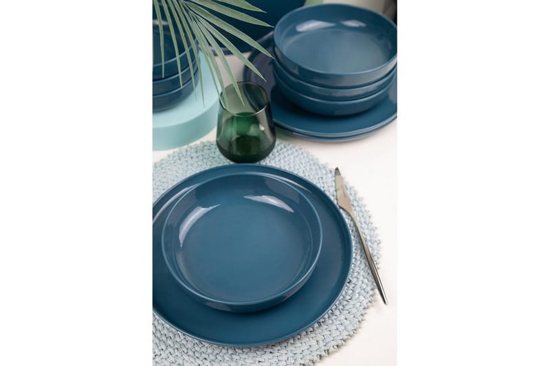 Ruokailuvälinesetti (12 osaa) Seremonia Tummansininen - Tummansininen - Kotitalous - Tarjoilu & kattaus - Astiasto