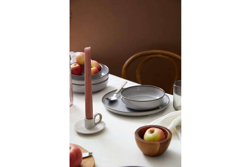 Ruokailuvälinesetti (12 osaa) Pinewick harmaa - Hiilenharmaa - Kotitalous - Tarjoilu & kattaus - Astiasto