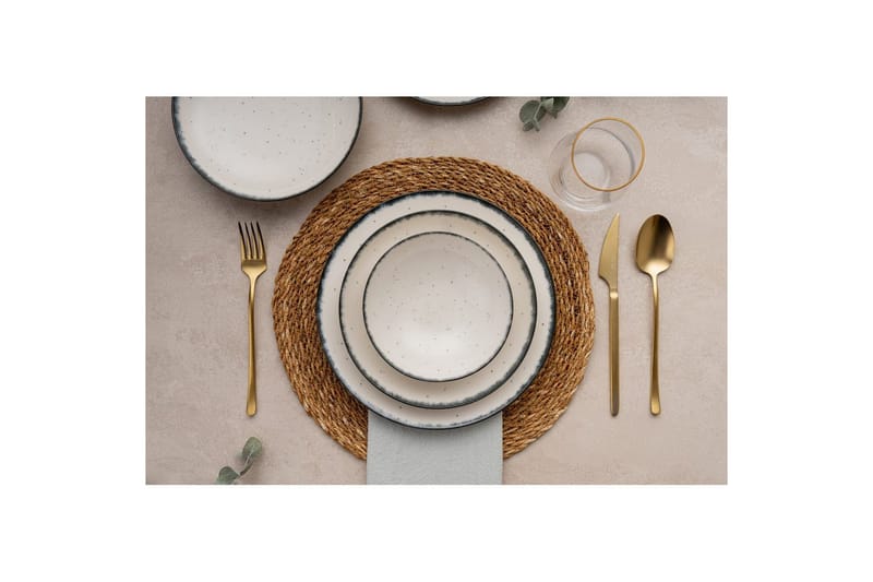 Ruokailuvälinesetti (24 osaa) Noriel monivärinen - Monivärinen - Kotitalous - Tarjoilu & kattaus - Astiasto