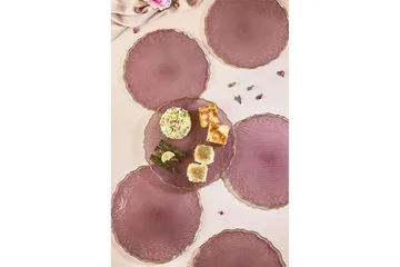 Tharos Tallriksset 28 cm - Plommon - Kotitalous - Tarjoilu & kattaus - Astiasto