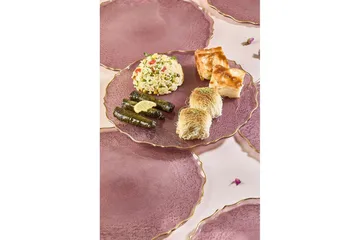 Tharos Tallriksset 28 cm - Plommon - Kotitalous - Tarjoilu & kattaus - Astiasto