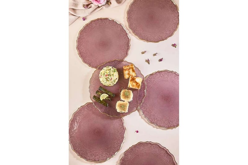 Tharos Tallriksset 28 cm - Plommon - Kotitalous - Tarjoilu & kattaus - Astiasto