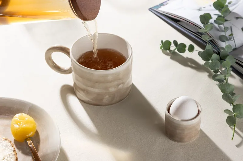 Jublie kahvikuppi, Beige