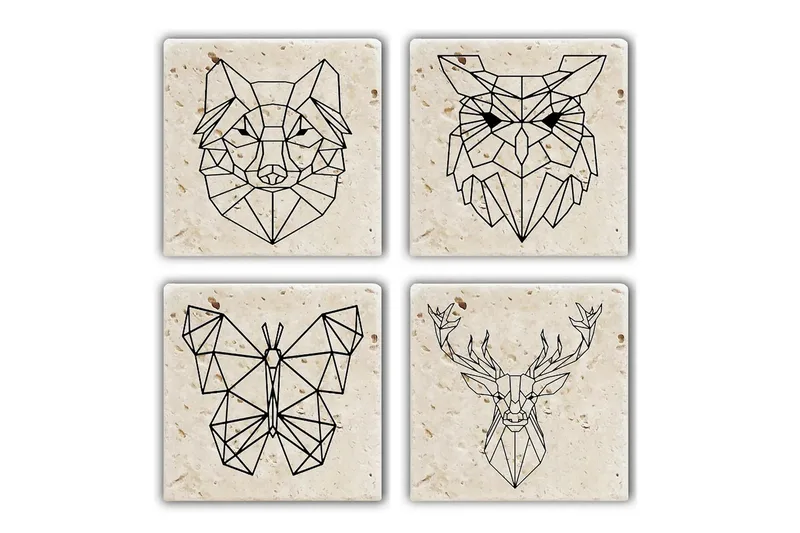 Lasinalunen 4-pak, undefined