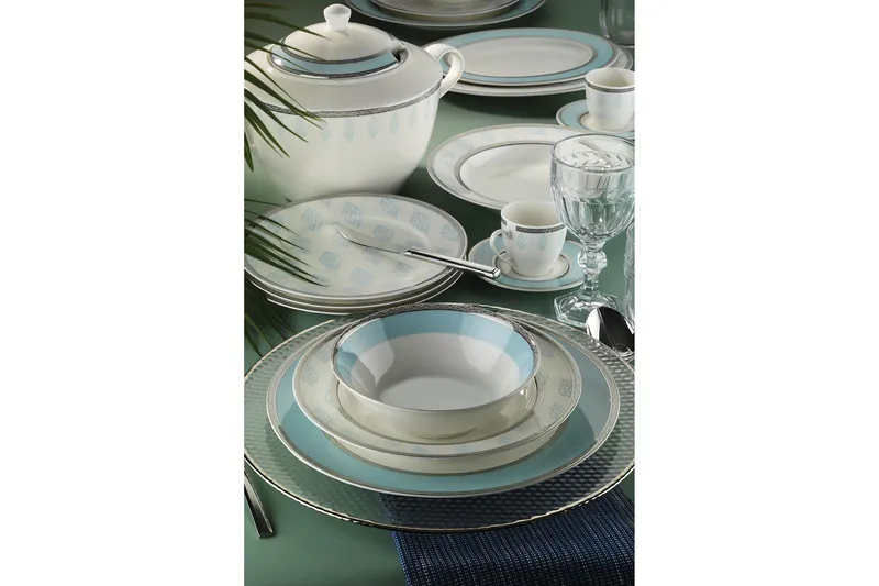 Mayur Servis Multicolor - Kotitalous - Tarjoilu & kattaus - Posliini - Posliiniastiasto