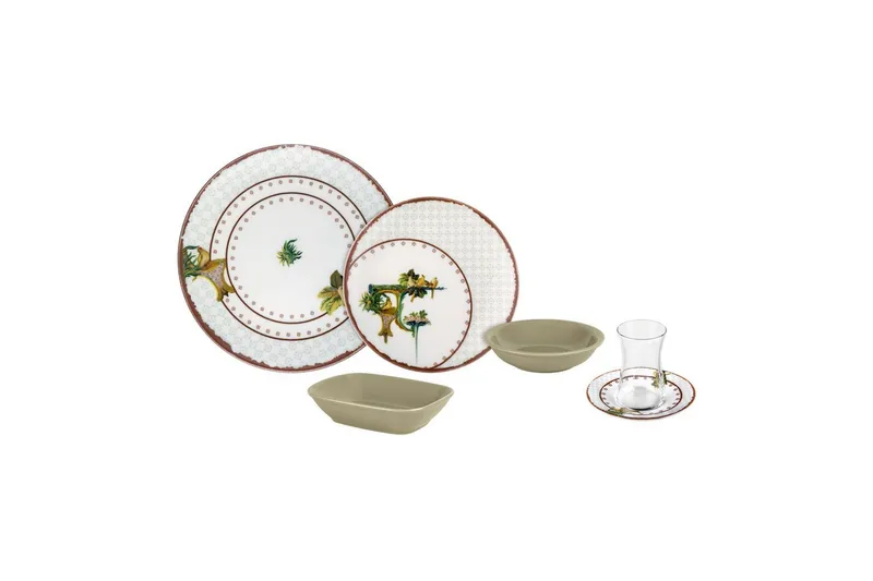 Aamiaissetti (25 osaa) Nylar 129 Monivärinen, Monivärinen