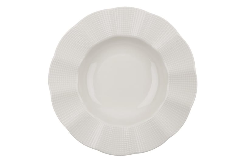 Ruoka-astiasto Adine 24 osaa Posliini - Kerma - Kotitalous - Tarjoilu & kattaus - Posliini