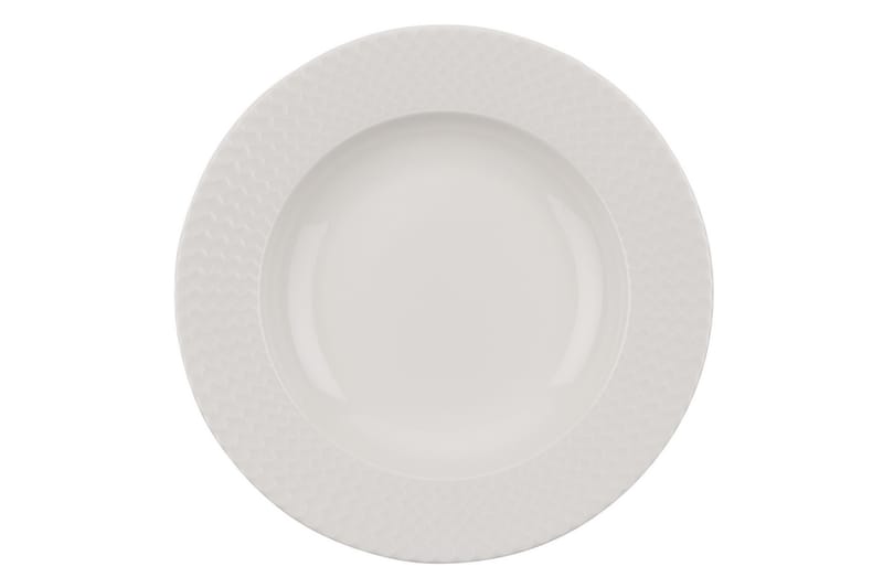 Ruoka-astiasto Adine 24 osaa Posliini - Valkoinen - Kotitalous - Tarjoilu & kattaus - Posliini