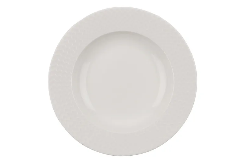 Ruoka-astiasto Adine 24 osaa Posliini - Valkoinen - Kotitalous - Tarjoilu & kattaus - Posliini