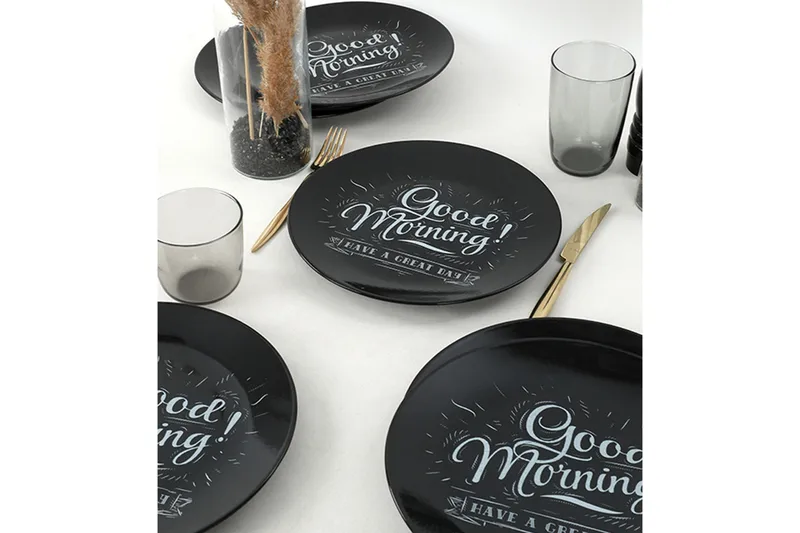 Khati Tarjoiluvati 25 cm, Musta