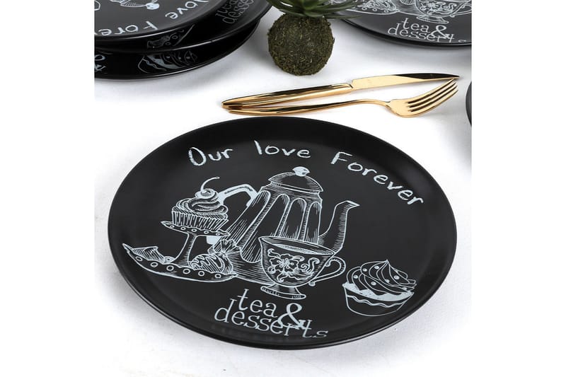 Khokan Tarjoiluvati 28 cm, Mattamusta