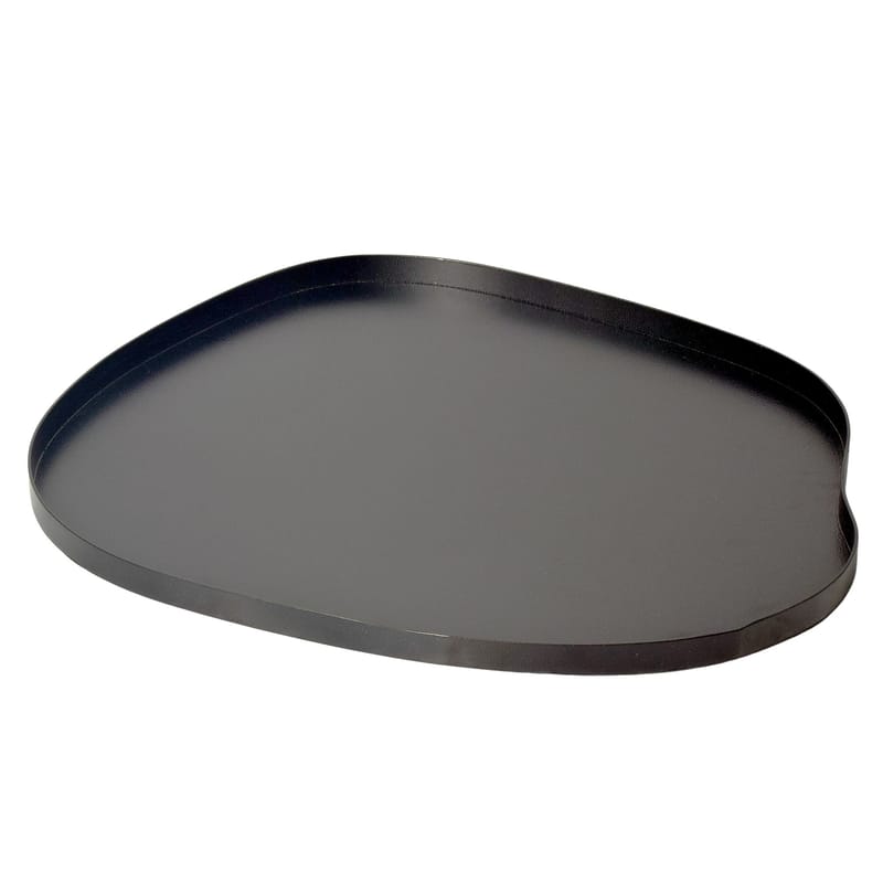 Ralven Koristevati 35 cm metallia, orgaaninen muotoilu - mattamusta - Kotitalous - Tarjoilu & kattaus - Tarjotin & tarjoiluvati