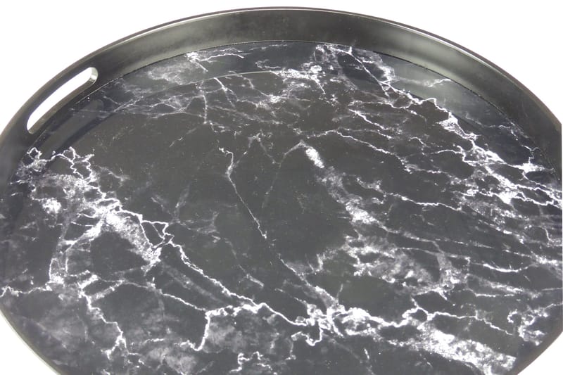 Tarjotin Dorene - Musta/Lasi/Muovi - Kotitalous - Tarjoilu & kattaus - Tarjotin & tarjoiluvati