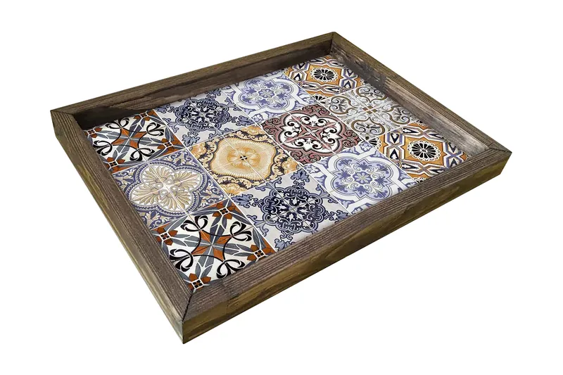 Tarjotin Traxory 30 cm, Monivärinen