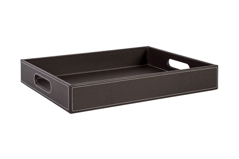 Tarjotin Walter 30x40xK6 cm tummanruskea, undefined