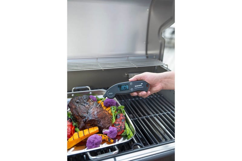 Digitaalinen Lämpömittari Mustang Taitettava - Piha & ulkoaltaat - Grillaus - Grillitarvikkeet