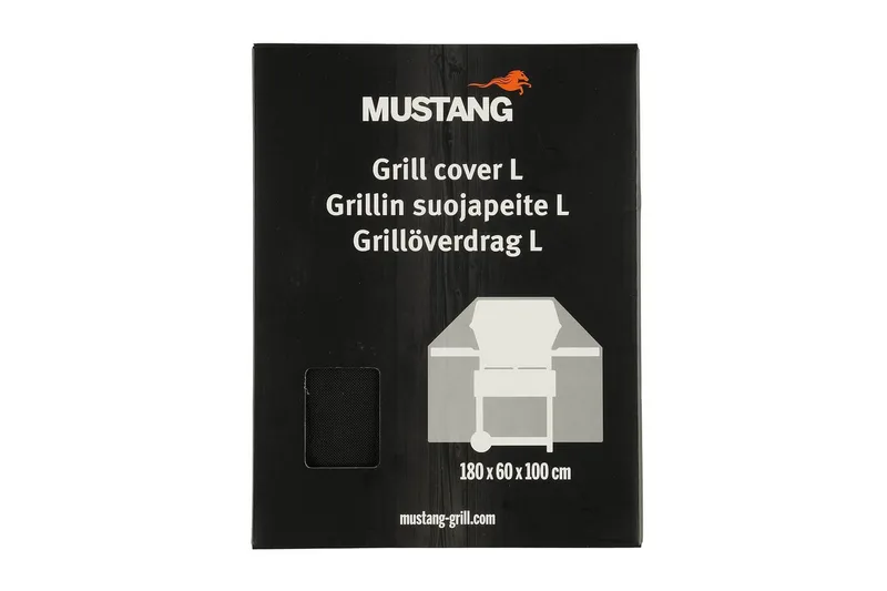 Grillipeite Mustang - Musta - Piha & ulkoaltaat - Grillaus - Grillitarvikkeet - Grillin suojahuppu