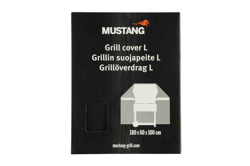 Grillipeite Mustang - Musta - Piha & ulkoaltaat - Grillaus - Grillitarvikkeet - Grillin suojahuppu