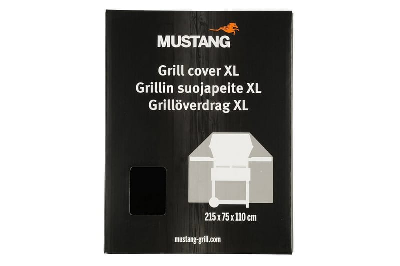 Grillipeite Mustang - Musta - Piha & ulkoaltaat - Grillaus - Grillitarvikkeet - Grillin suojahuppu