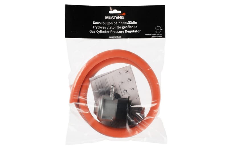 Kaasusäädin Mustang - Piha & ulkoaltaat - Grillaus - Grillitarvikkeet - Kaasupullo & kaasupoltin