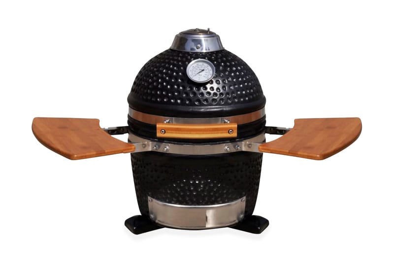 Kamado Keraaminen Grilli/Savustin 44 cm - Musta - Savustin & savugrilli - Grillitarvikkeet