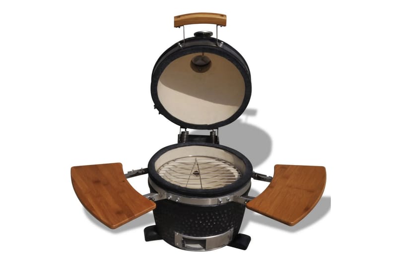 Kamado Keraaminen Grilli/Savustin 44 cm - Musta - Piha & ulkoaltaat - Grillaus - Grillitarvikkeet