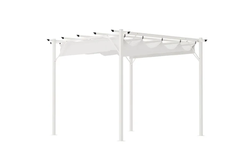 Loppes-pergola 3x3 - Piha & ulkoaltaat - Grillaus - Grillitarvikkeet - Grilliteltta
