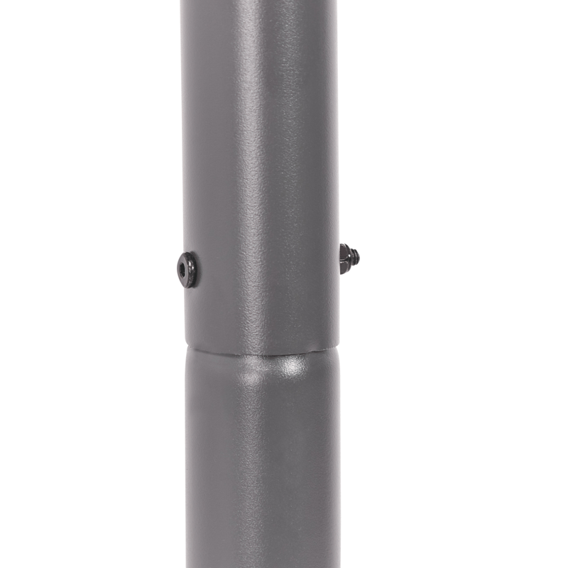 Paviljonki Aventine 300 cm Teräs - Harmaa/musta - Piha & ulkoaltaat - Grillaus - Grillitarvikkeet - Grilliteltta