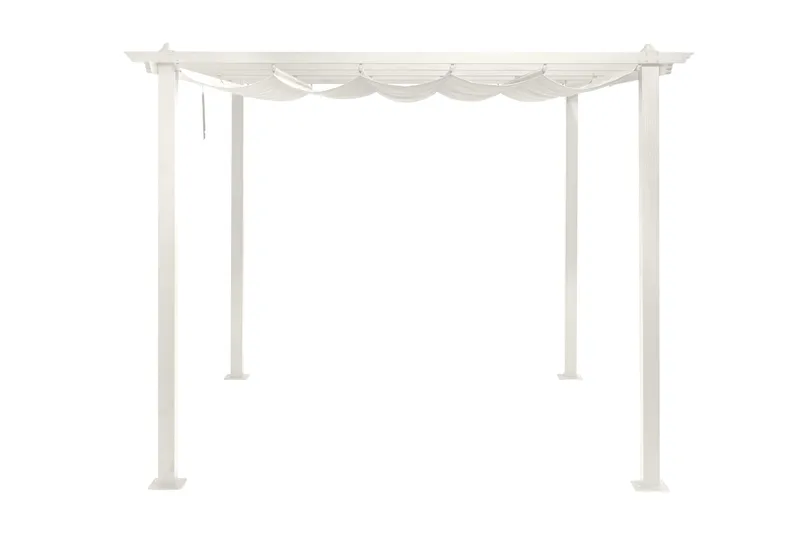 Porto Pergola 3x3 m - Valkoinen - Piha & ulkoaltaat - Grillaus - Grillitarvikkeet - Grilliteltta