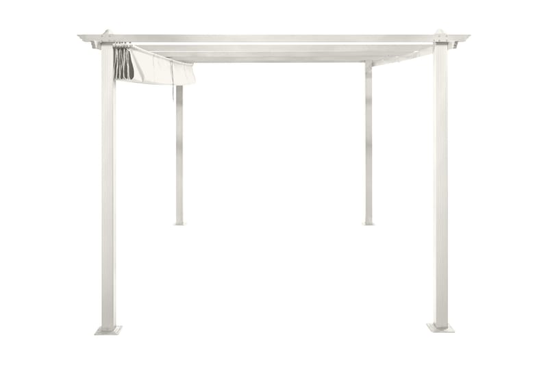 Porto Pergola 4x3 m - Valkoinen - Piha & ulkoaltaat - Grillaus - Grillitarvikkeet - Grilliteltta