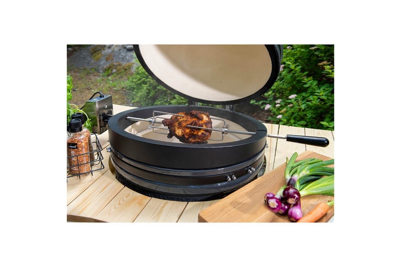 Rotisserie-setti Mustang Kamado M - M - Piha & ulkoaltaat - Grillaus - Grillitarvikkeet