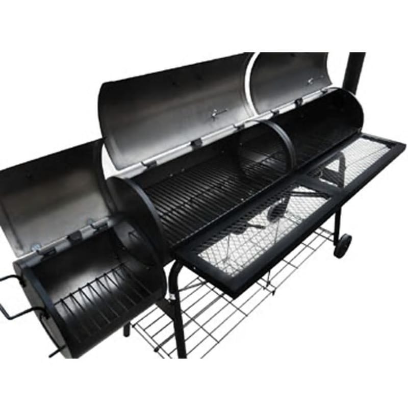 Savustin/grilli Nevada XL Musta - Musta - Piha & ulkoaltaat - Grillaus - Grillitarvikkeet
